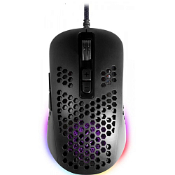 Мышь DEFENDER GM-928, Redragon Storm, чёрный, красная вставка