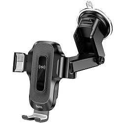 Автомобильный держатель HOCO HW3 c беспроводной зарядкой 15W