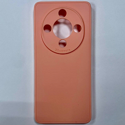 Задняя накладка Мобилис для Honor X9B, персиковый , матовая с защитой камеры