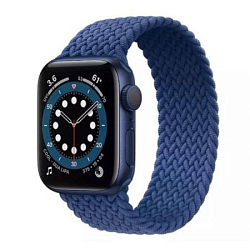 Тканевый ремешок KEEPHONE для Apple Watch 38/40 mm синий