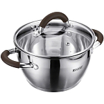 Кастрюля 3.2л REGENT Linea Truffle 67-0420; 20x11,5см