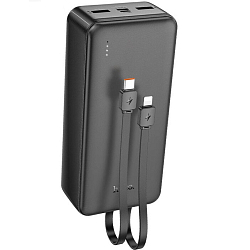 Внешний АКБ HOCO J118B Sharp (30000mAh) чёрный