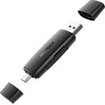 Кардридер UGREEN CM304 (80191) черный