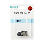 Картридер OXION OCR012BK черный, до 32 Гб