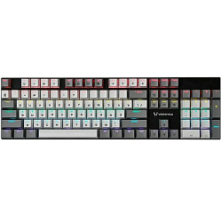 Клавиатура VOROTEX K104S Red Switch, Белый,серый