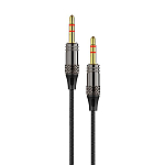 Кабель Jack 3.5 <--> Jack 3.5  1.0м FUMIKO AC03 черный