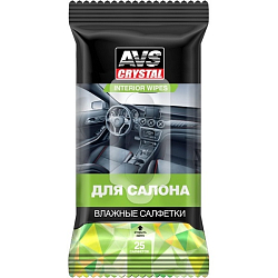 Влажные салфетки AVS AVK-201 "Для Салона" 25шт