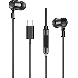 Наушники XO-EP81, черные , Type-C
