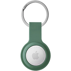 Силиконовый чехол uBear Touch Ring Case для APPLE Airtag с кольцом, зеленый (CS97GR01THR-AT1)