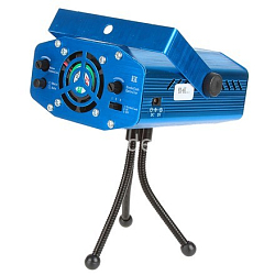 Лазерный голографический проектор JIN-6Q (синий)