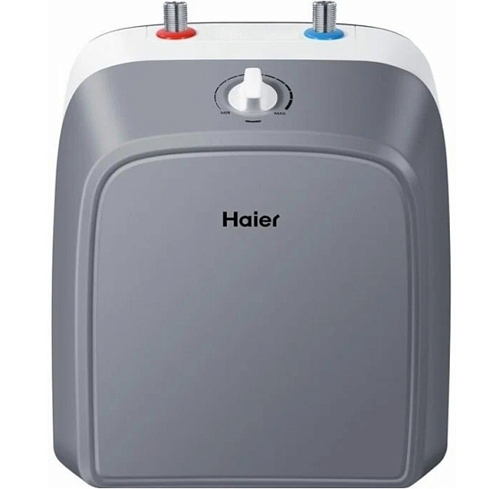 Водонагреватель HAIER ES 10 V-Q1(R) над мойкой.