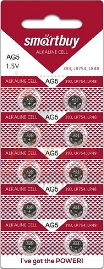 Элемент питания SMARTBUY AG05 BL-10