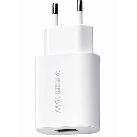 Сетевое ЗУ 1USB REMAX RP-U119, белый, 18W