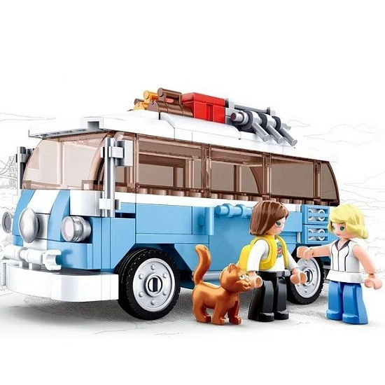 Конструктор SLUBAN "Модели машин" (227 дет) 38-0707