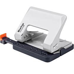 Дырокол энергосберегающий Berlingo "Smart Technology" 15л, металлический, белый DDm_15102