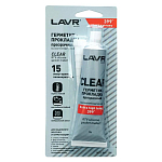 Герметик LAVR Ln1740 прозрачный высокотемпературный, 70гр
