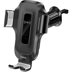 Автомобильный держатель HOCO HW2 Wise, 15W, чёрный