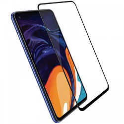 Противоударное стекло NONAME для SAMSUNG Galaxy A11/M11, OG, Anti-Shock, черное, полный клей