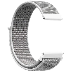 Нейлоновый ремешок MOBIS для Apple Watch 42mm Белый с черными полосами