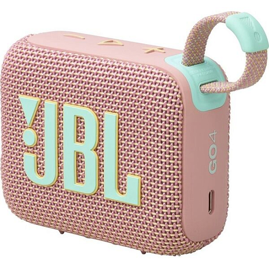 Колонка портативная JBL Go 4 Pink