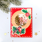 Набор для создания открытки- шейкера «Снегири», 11 х 15 см   4359990