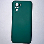 Силиконовый чехол NANO для Xiaomi Redmi NOTE 10 4G/NOTE 10S/POCO M5S темно-зелёный