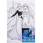 Картина по номерам "Анна и Эльза" 20 х 30 см, Холодное сердце