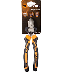 Бокорезы,200мм.,никелированные,двухкомпонентные рукоятки ВИХРЬ 73/6/3/3
