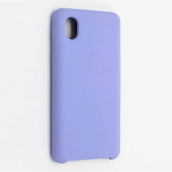 Силиконовый чехол SILICONE CASE для Samsung Galaxy A01 Core (Сиреневый)