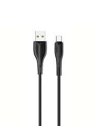 Кабель USB <--> Type-C  1.0м USAMS US-SJ372, U38, чёрный