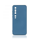 Силиконовый чехол DF для Xiaomi Mi 10 Pro синий (xiOriginal-08)