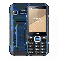 Телефон BQ 2824 Tank T Camouflage Blue