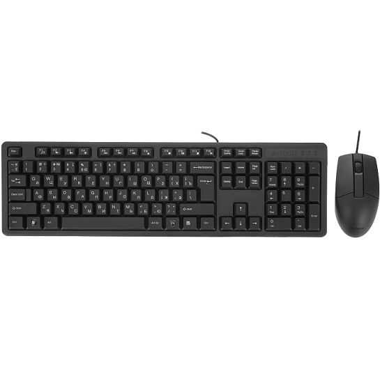Клавиатура+Мышь A4TECH KR-3330 черный