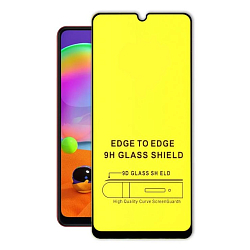 Противоударное стекло NONAME для SAMSUNG Galaxy A31, OG PRIVACY, черное, полный клей, в техпаке