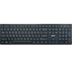 Клавиатура ACER OKW122 черный USB