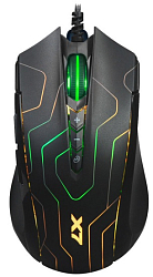 Мышь A4TECH X89 Maze черная, USB