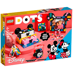 Конструктор LEGO DOTS 41964 Коробка «Снова в школу» с Микки и Минни Маусами