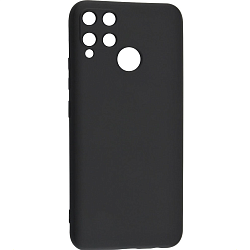 Силиконовый чехол NANO для Realme C15 (Черный)