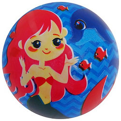 Мяч детский «Дельфин и Русалка», d=22 см, 60 г