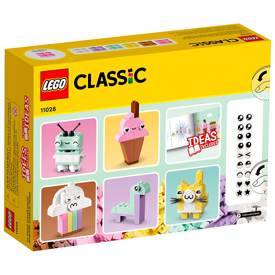 Конструктор LEGO Classic 11028 Творческое пастельное веселье
