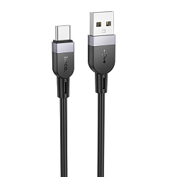 Кабель USB <--> Type-C  3.0м HOCO X109 Black