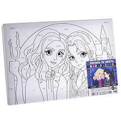 Картина по номерам «Лучшие подруги»‎, 20х30 см