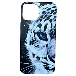 Задняя накладка GRESSO. Коллекция Тигр 2 для iPhone 12 Pro Max черный