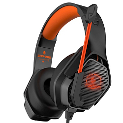 Наушники PANTEON GHP-280 черно-оранжевые