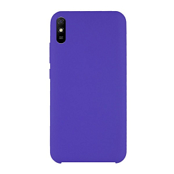 Задняя накладка SILICONE COVER для Xiaomi Redmi 9A Фиолетовый