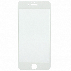 Противоударное стекло 11D MIETUBL для iPhone 6/6S (4.7) белое, полный клей