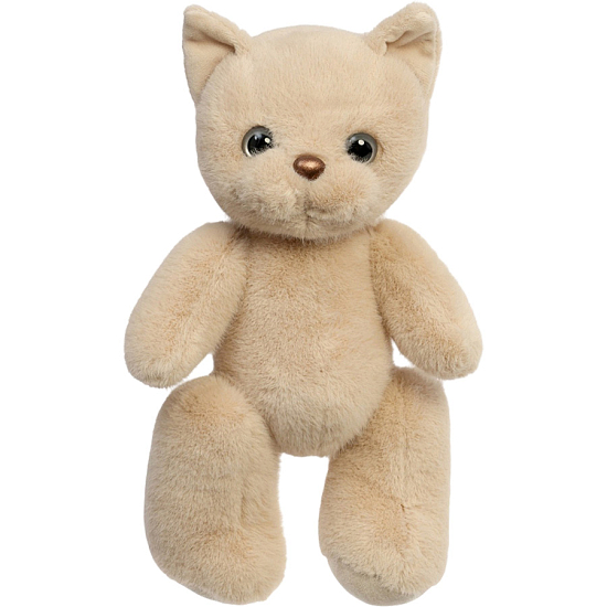 Мягкая игрушка MaxiToys «Котик», бежевый, 20 см 10941692