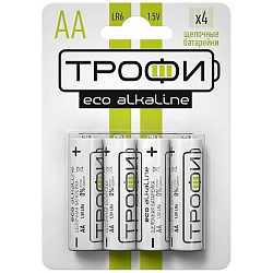 Элемент питания ТРОФИ LR06 BL-4 (40/640)