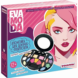 Набор детской декоративной косметики Eva Moda, BOX 17х17х4 см