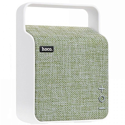 Колонка портативная HOCO BS6 Nuobu зелёная, в коробке